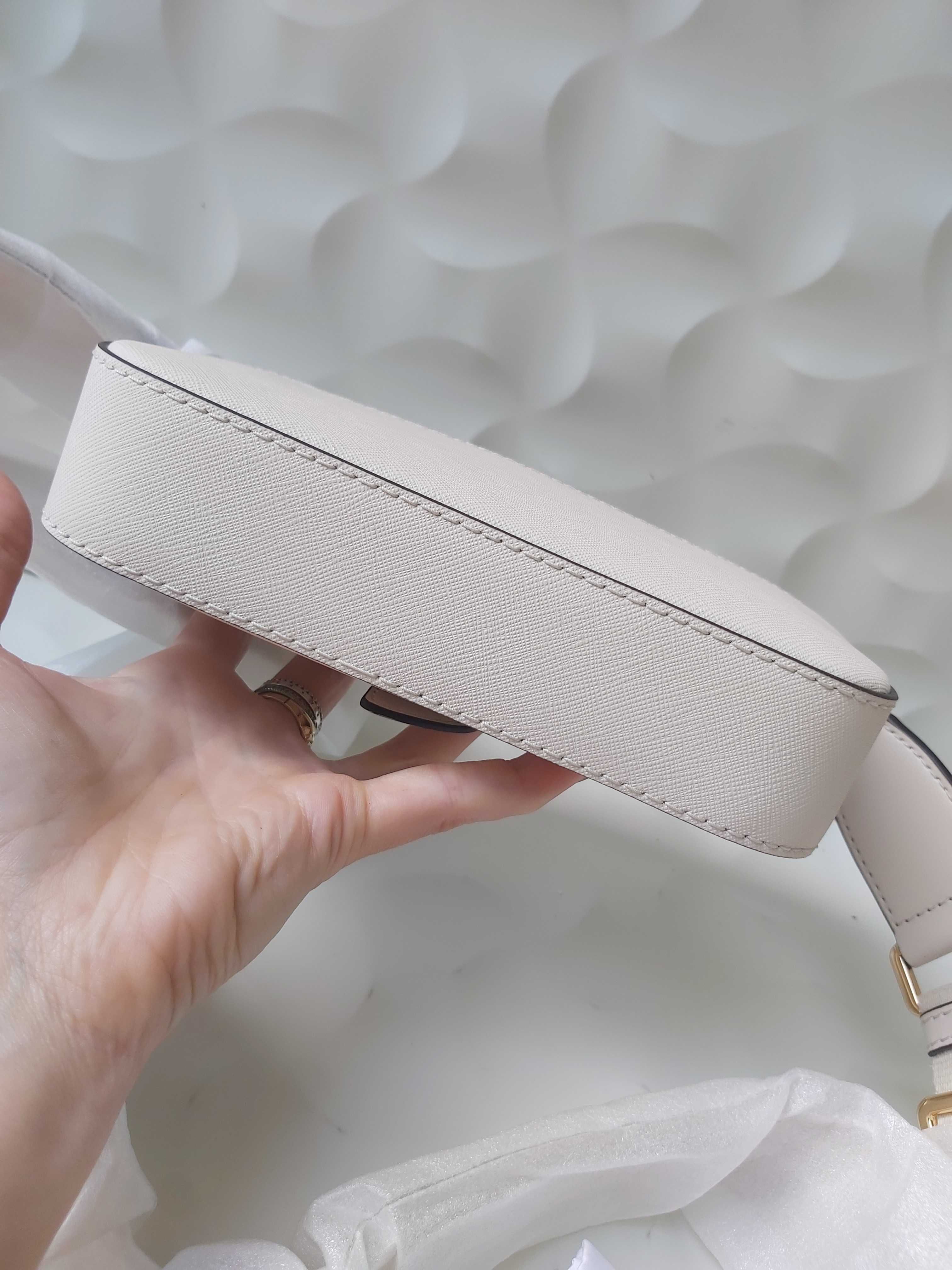NOWA oryginalna torebka MICHAEL KORS mala beżowa listonoszka