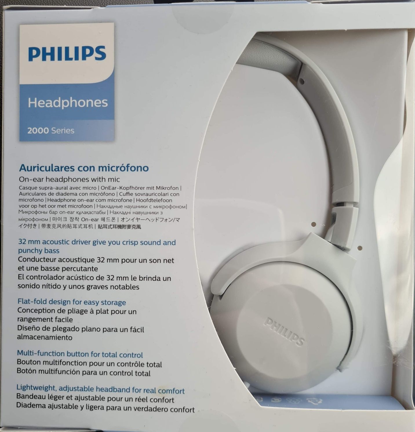 Słuchawki Philips 2000 Series nauszne