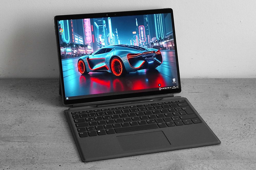 IPS 13" Touch, Core i5-1140G7 Intel XE Ноутбук планшет Dell Detachable