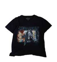 Чорна винтажна футболка Megadeth metallica вінтаж polar tapot