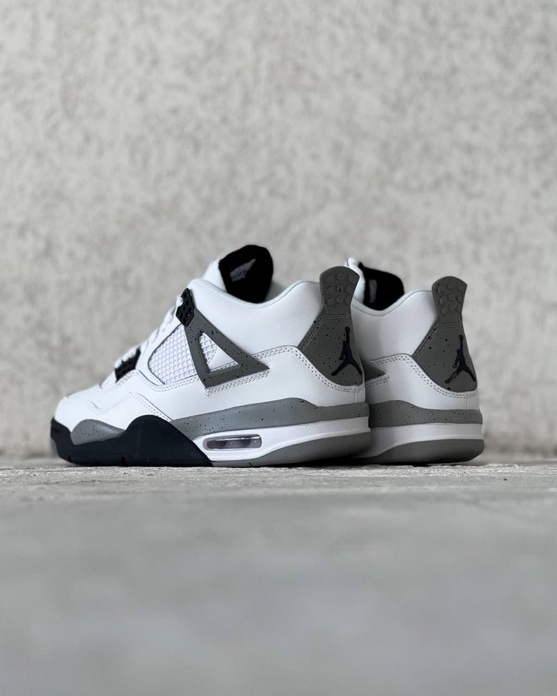 Buty Nike Air Jordan Retro 4 White Cement 36-45 męskie trampki