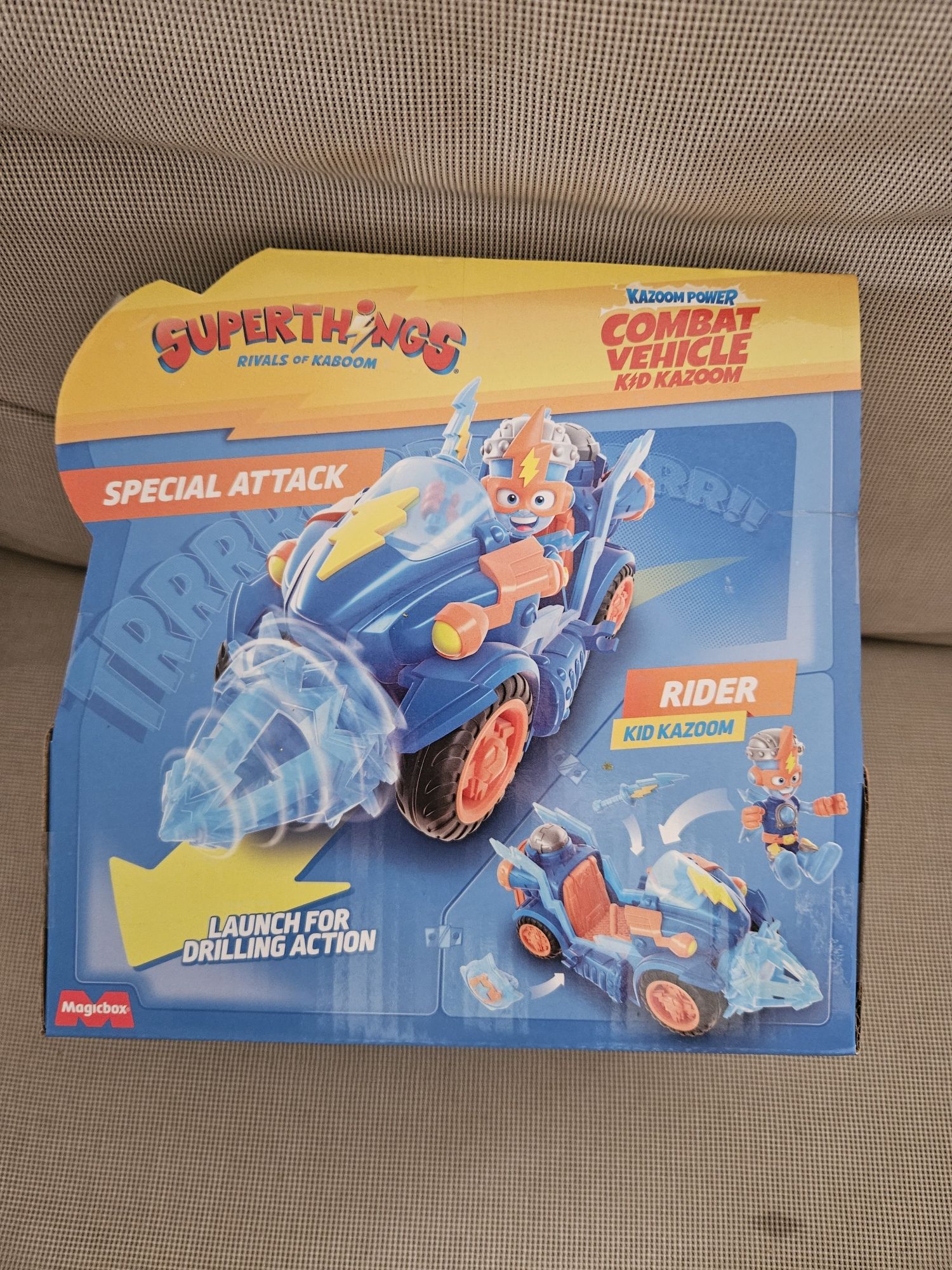 Superzings Kaboom vehicle superthings figurka pojazd bojowy rider