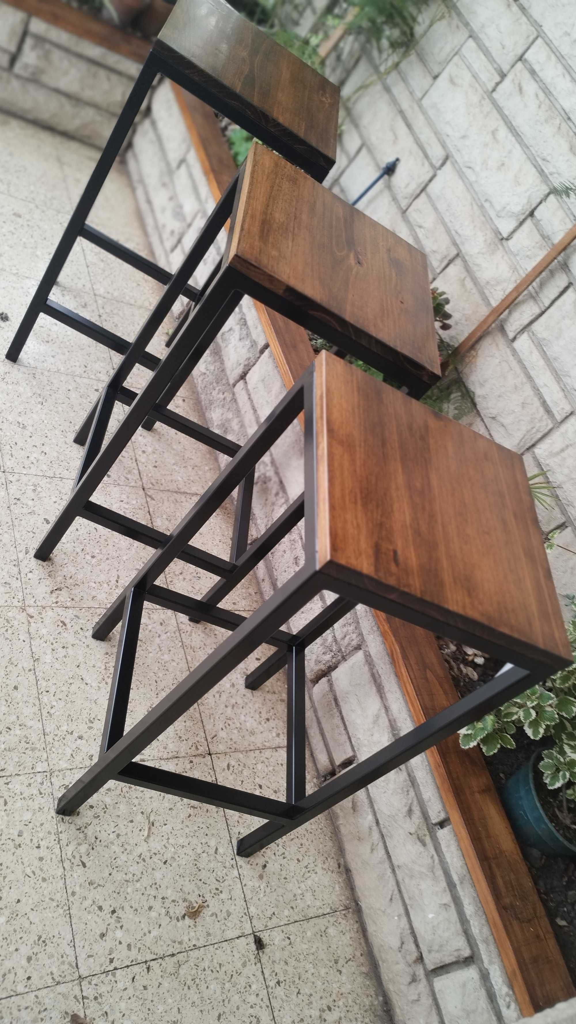 taburete de bar industrial