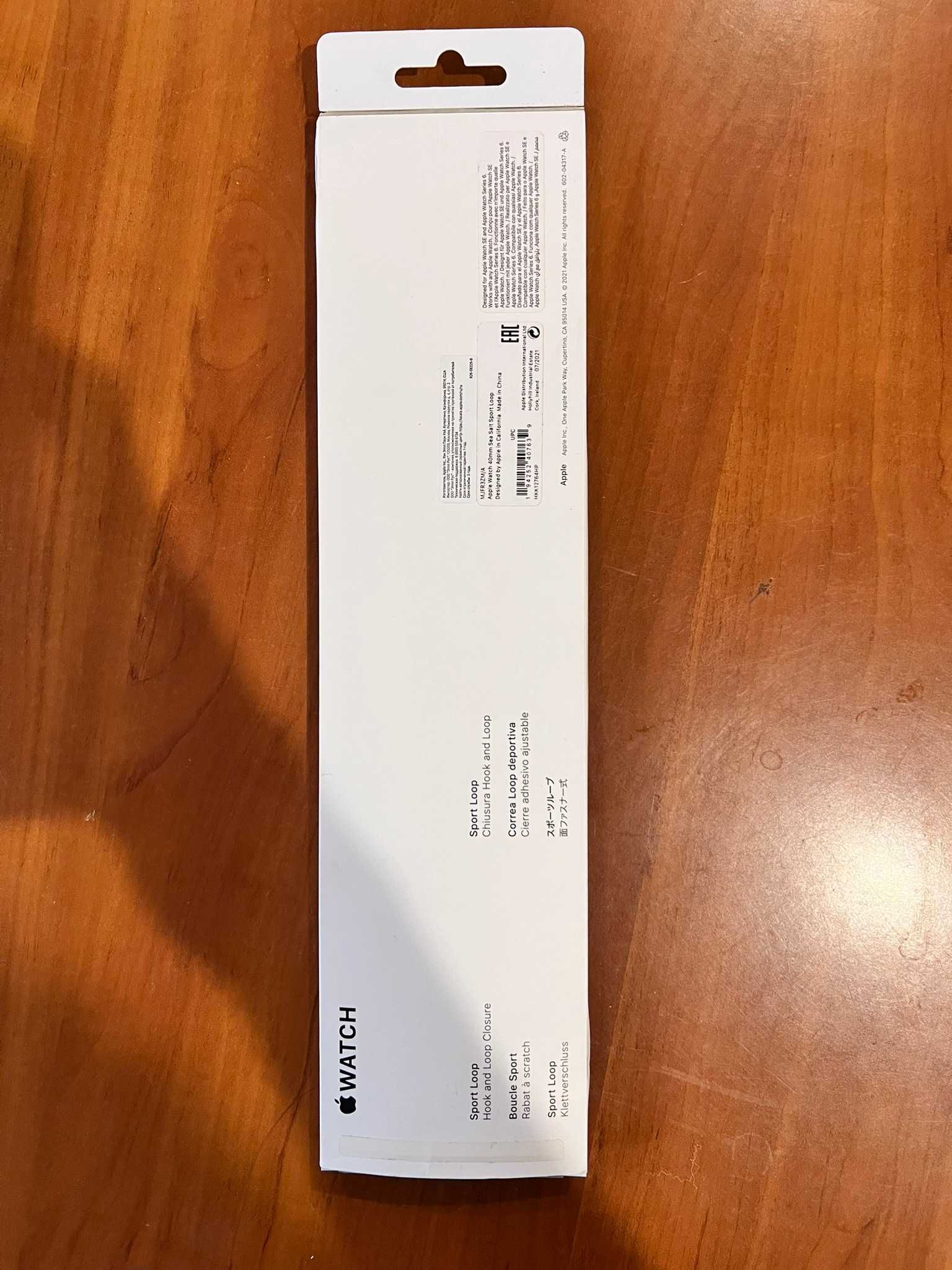 Pasek do Apple Watch 38 40 41 mm Solo Loop Sea Salt Oryginalne pudełko