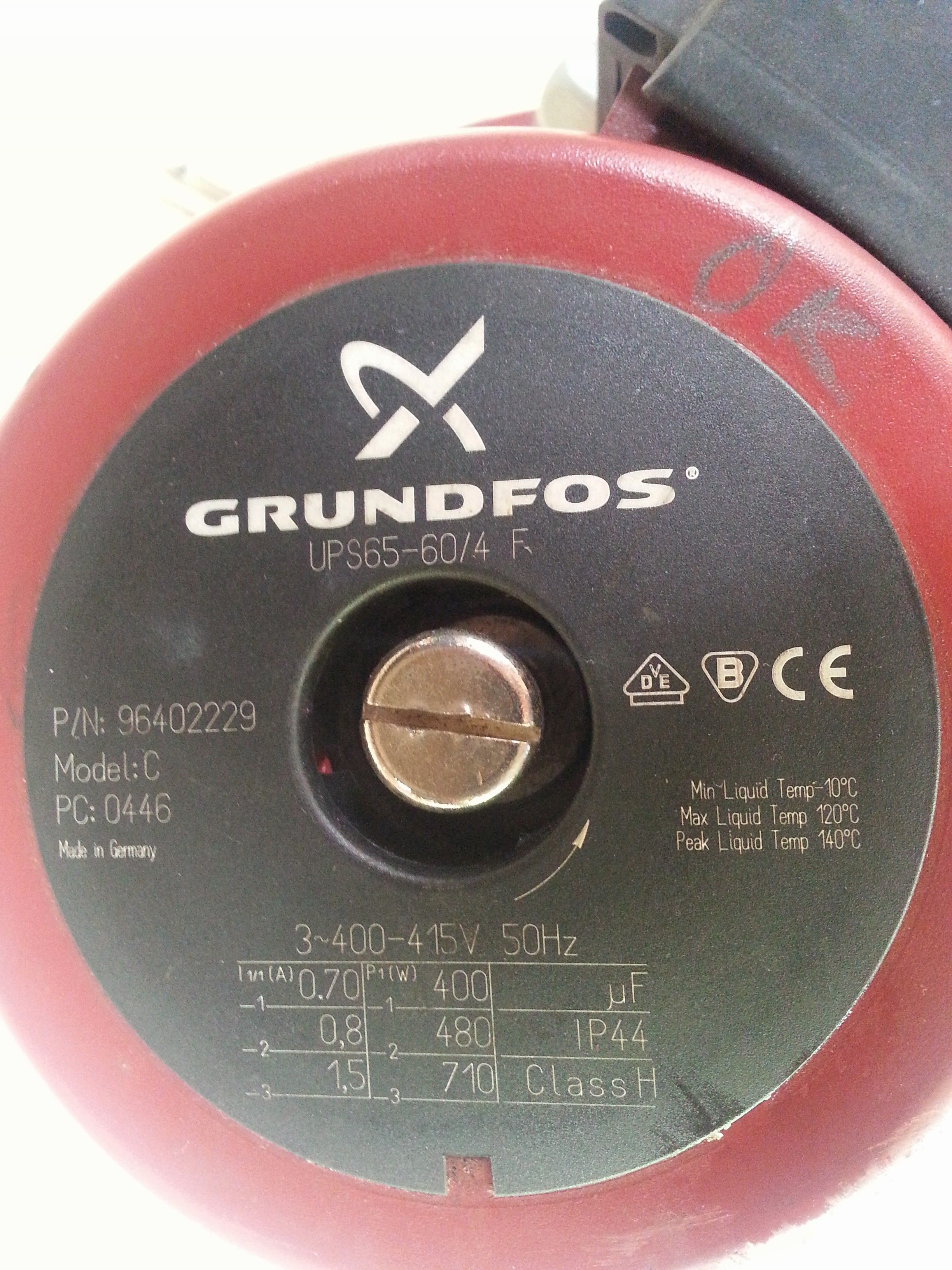 Pompa Obiegowa Grundfos UPS 65-60/4F