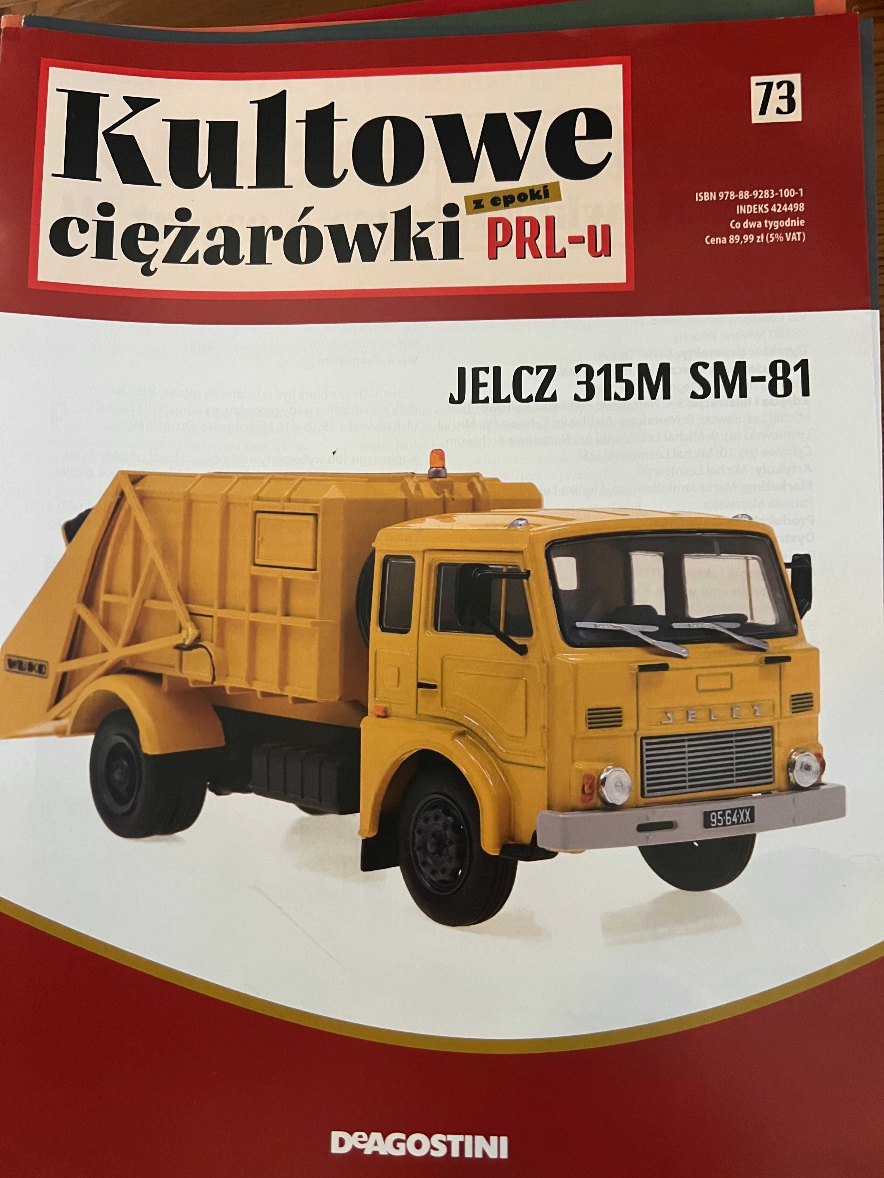 Ciężarówka PRL-u skala 1:43 JELCZ 315M SM-81.