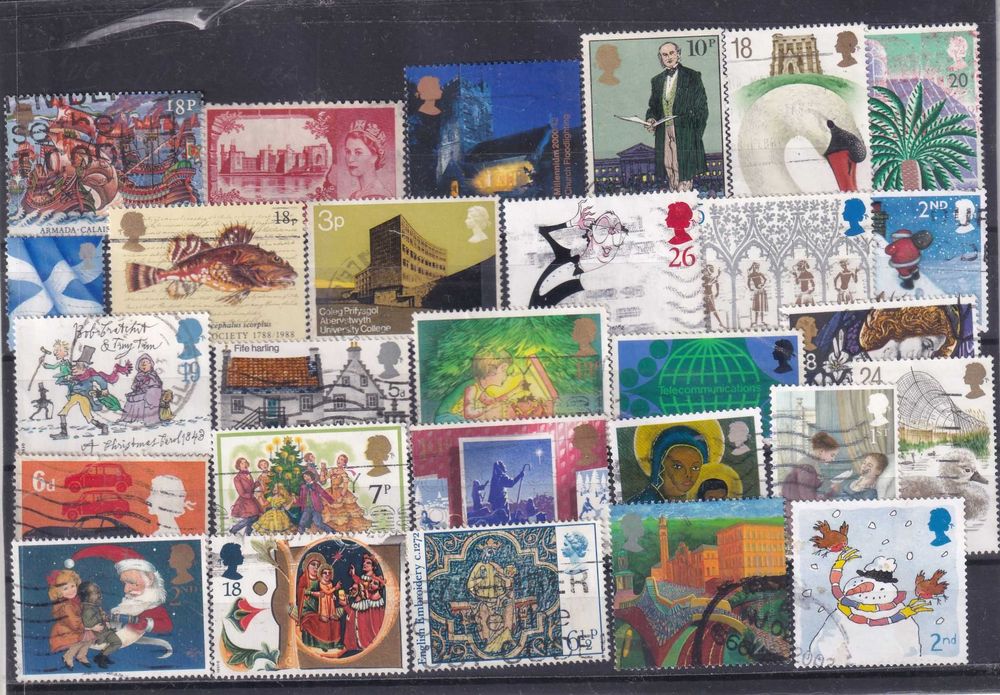 Selos (100) - [Bélgica, Espanha, França, Holanda, Hungria, Roménia, ]