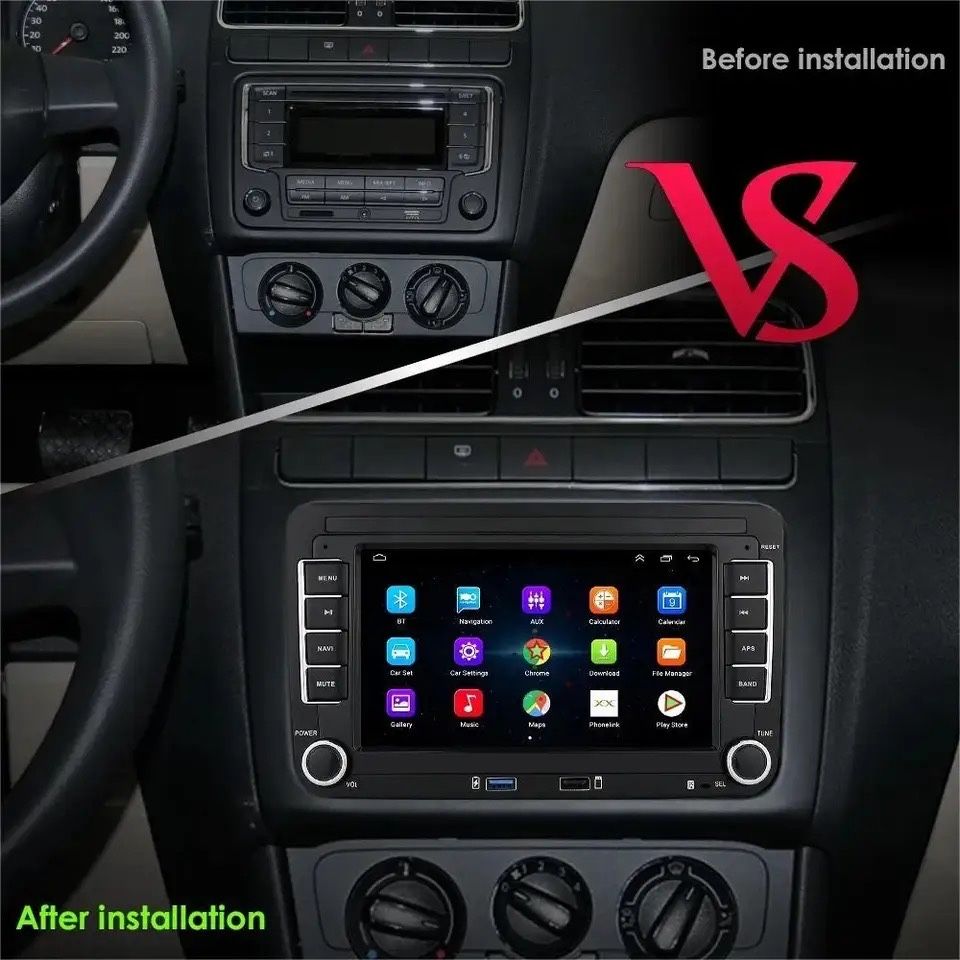 Radio VW, Skoda, Seat | Android 13 | CarPlay | Android-Auto | 2/64 GB