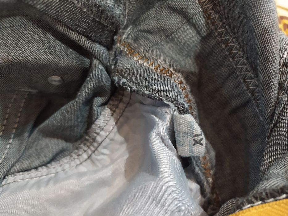 Женский джинсовый брючный комбинезон. Новый