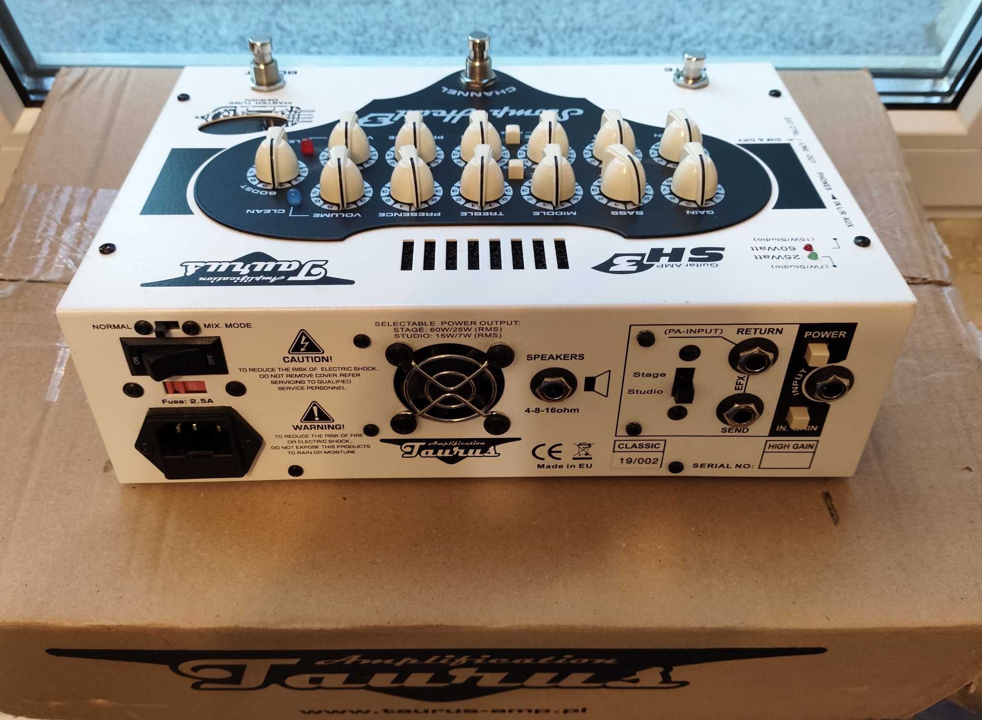 Wzmacniacz gitarowy Taurus SH3CL, podłogowy, 2 kanałowy, 60W
