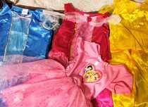 Lote 7 peças Vestidos Bella, Aurora, Cinderela: novas aventuras!