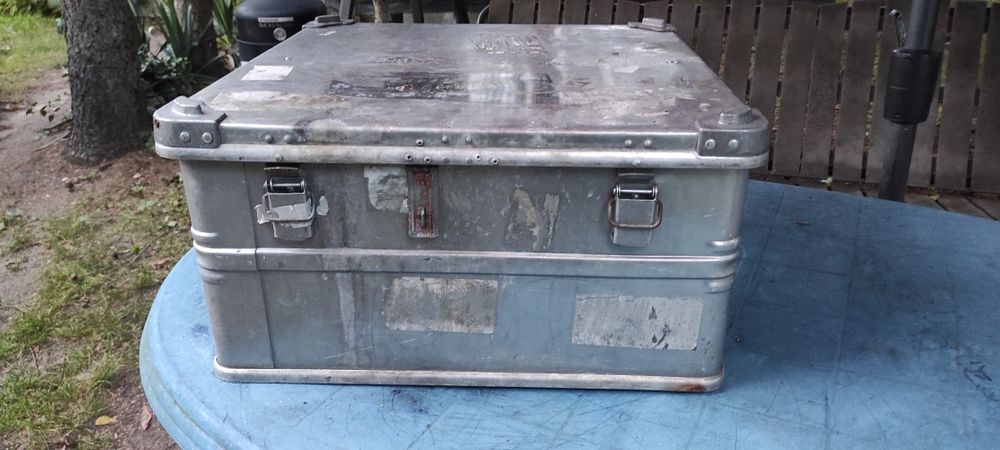 Skrzynia wyprawowa  , aluminiowa Zarges