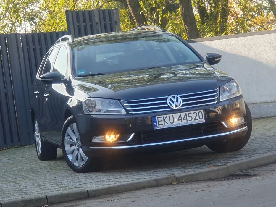Volkswagen Passat Śliczny pasek w 2.0tdi;nardo grey;navi;zarejestrowany