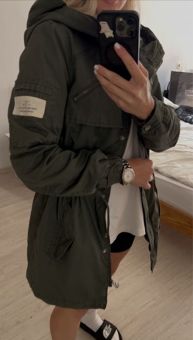 Куртка демисезон Парка zara clockhouse massimo biaggi