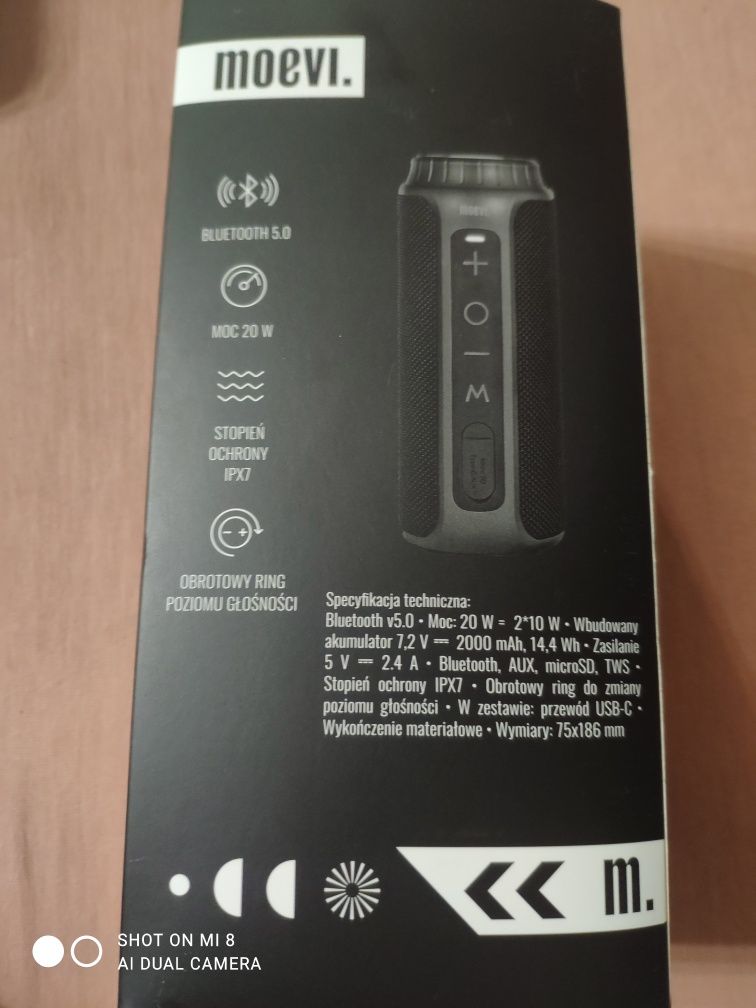 Moevi głośnik BT móc 20 W