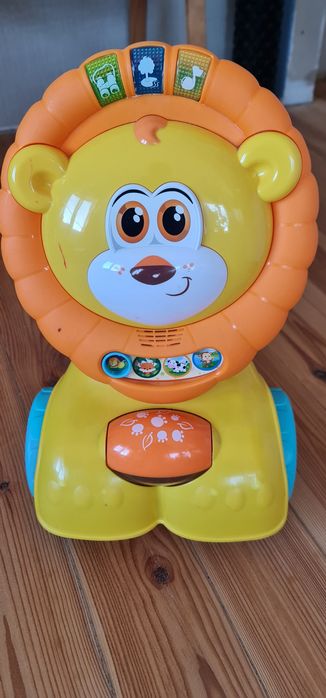 Zabawka edukacyjna, jeździk i hulajnoga w jednym