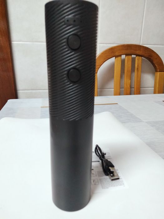 Saca rolhas elétrico recarregável