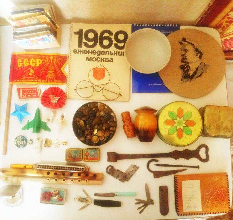 Канцтовары СССР, календари, газеты, грамоты, закладки по одной цене