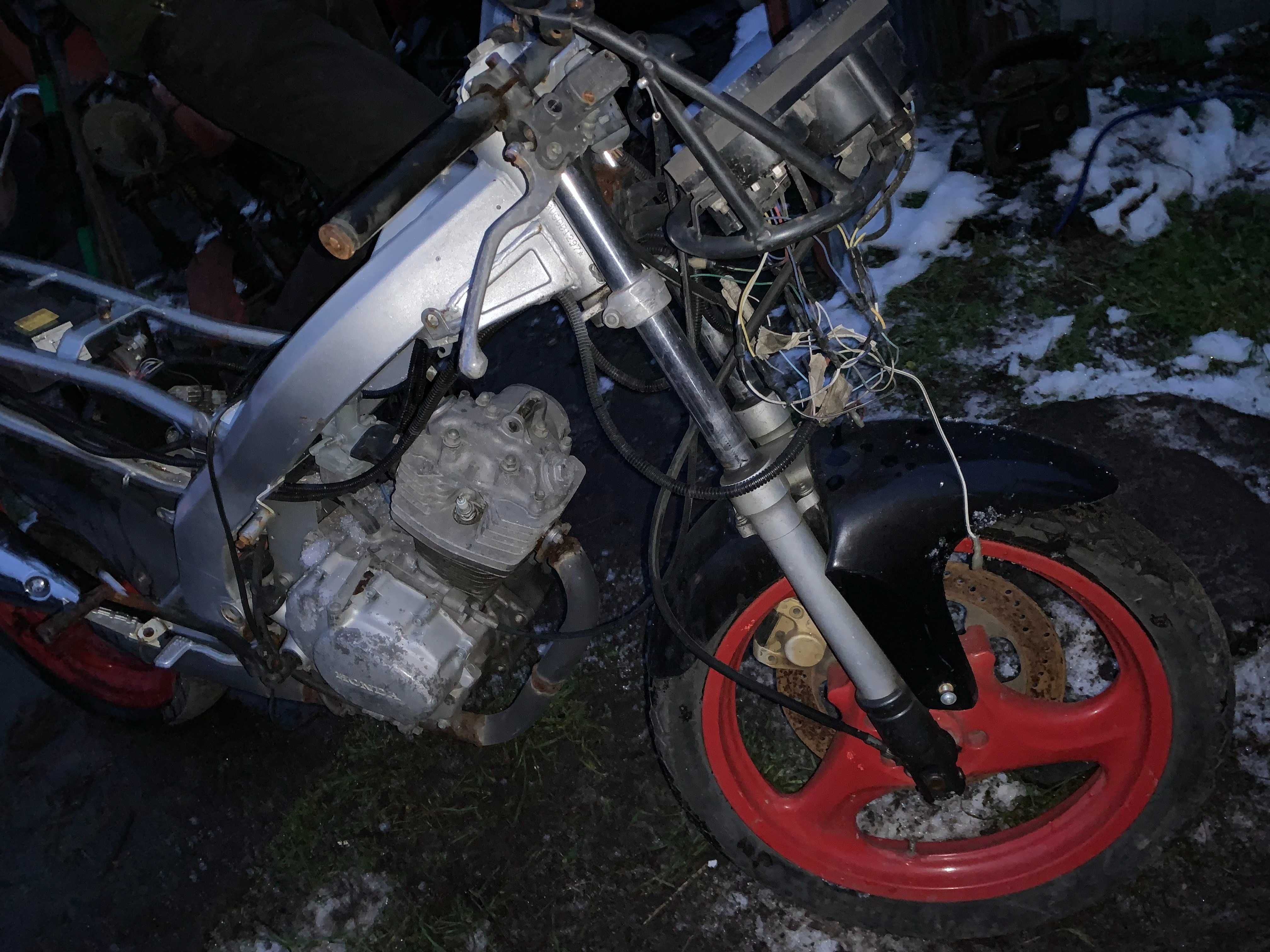 Aprilia RS silnik Honda 125 wszystkie części z foto