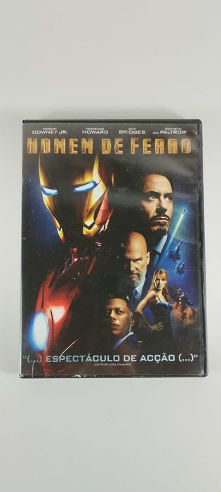 Homem de Ferro - DVD - Robert Downey Jr