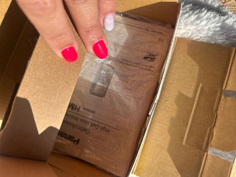 Panasonic HM TA 1 (c/caixa e acessórios originais)