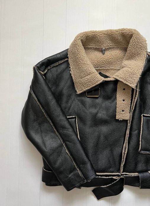 Женская куртка косуха на меху