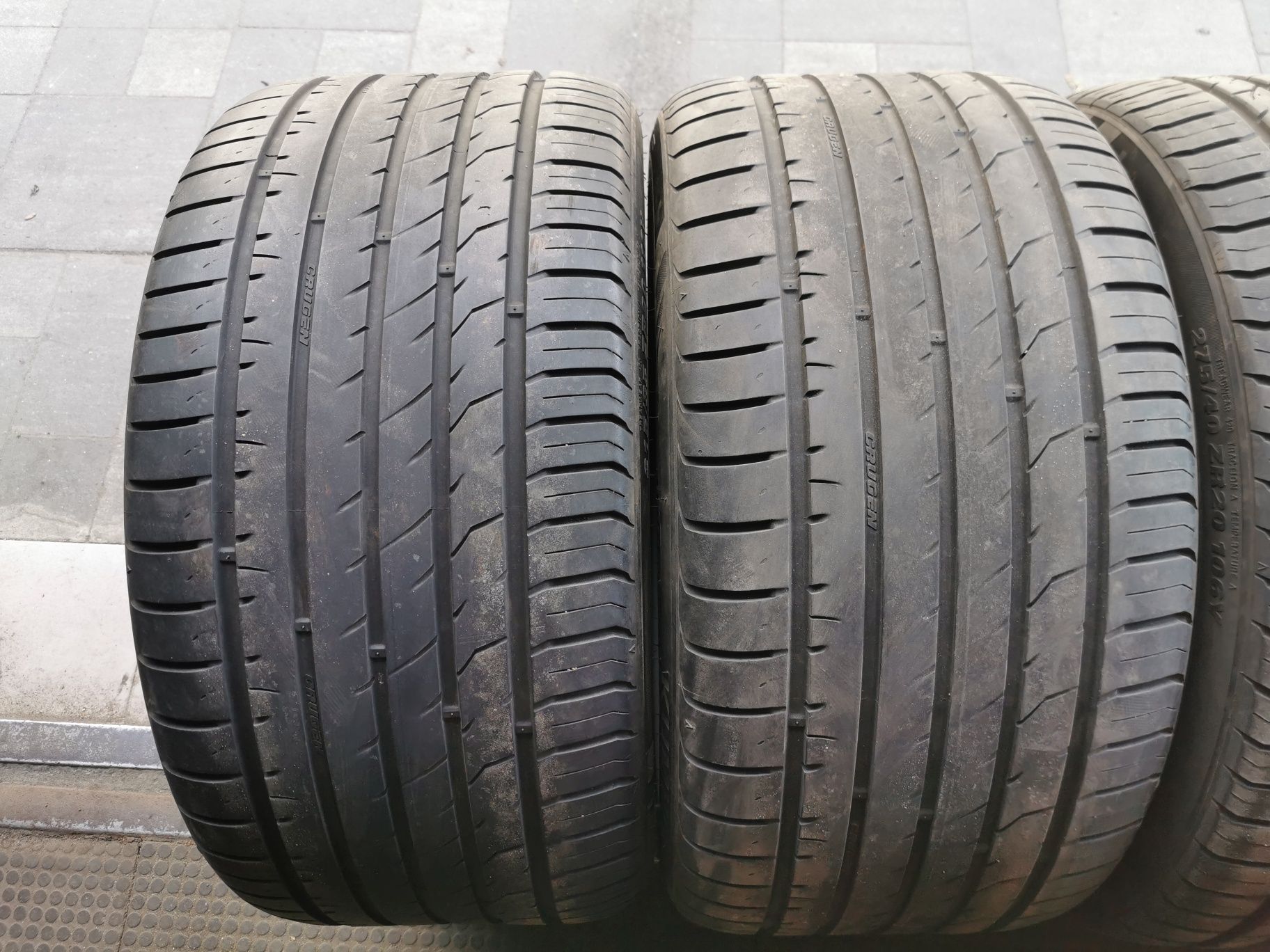 Летняя резина разноширокая 275/40 R20 315/35 R20 Kumho