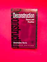 Deconstruction Theory and Practice