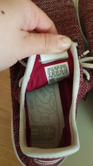 Adidas PW Tennis HU J Pharrell Williams bordowe 37 1/3