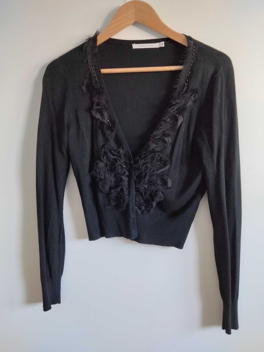 Casaco de malha preto Lola&Lisa