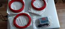 Kabel grzejny. Włókno Komplet 3x10m+termostat
