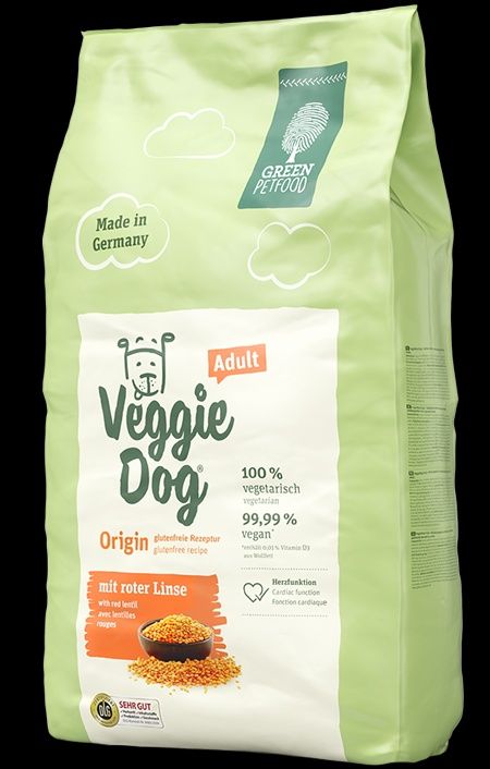 Veggie Dog корм веганский для собак гипоаллергенный. Vegan . Gr