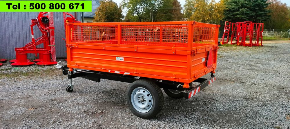 Przyczepa Przyczepka 1.5 T z Wywrotem Do Mini Traktora