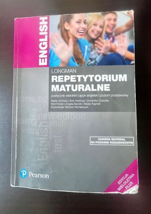 Repetytorium maturalne, Testy maturalne. Język angielski.