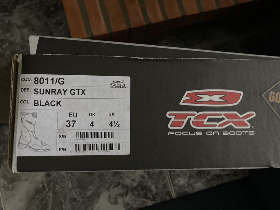 Par de botas TCX sunray GTX gore tex 37