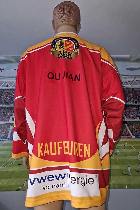 ESV Kaufbeuren DEL2 Warrior 2016-17 home jersey hokej size: L 180-185