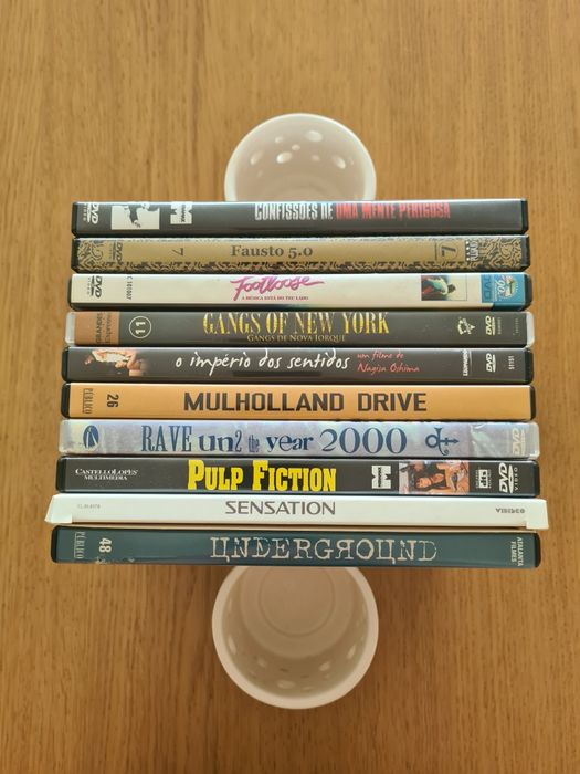 DVD's cinema e música (incl. RARIDADES)