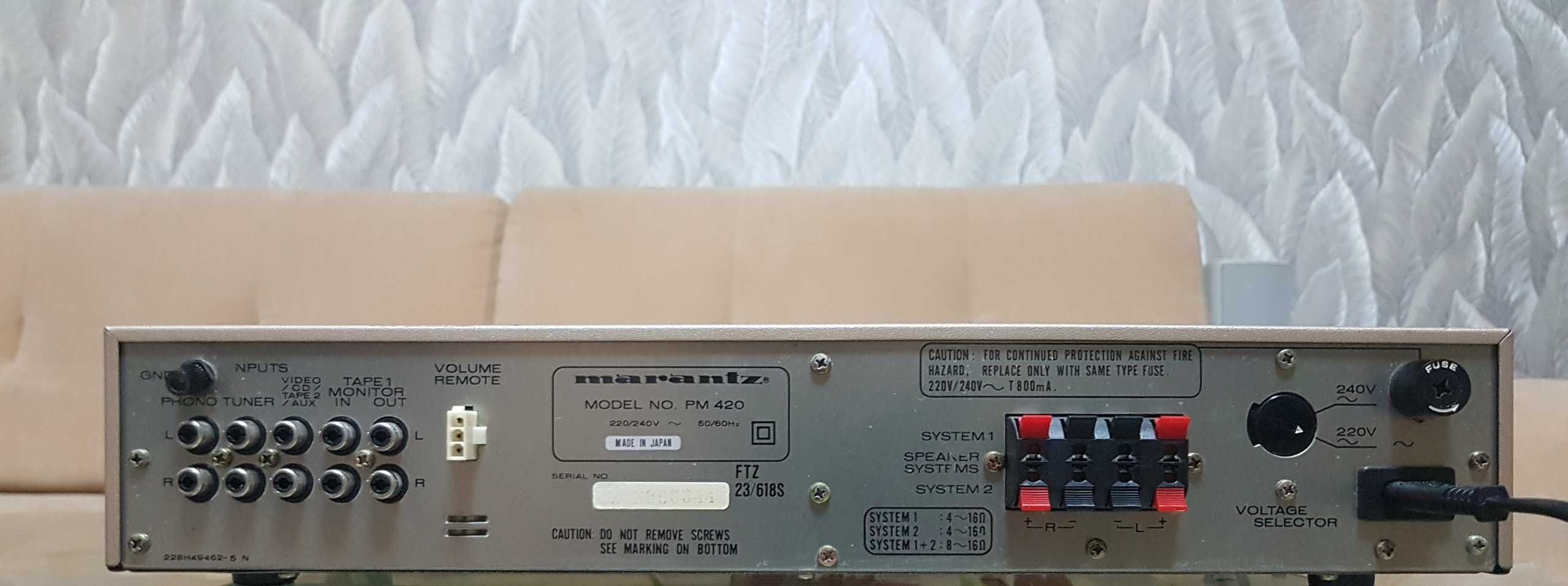 Усилитель MARANTZ PM-420 made in Japan