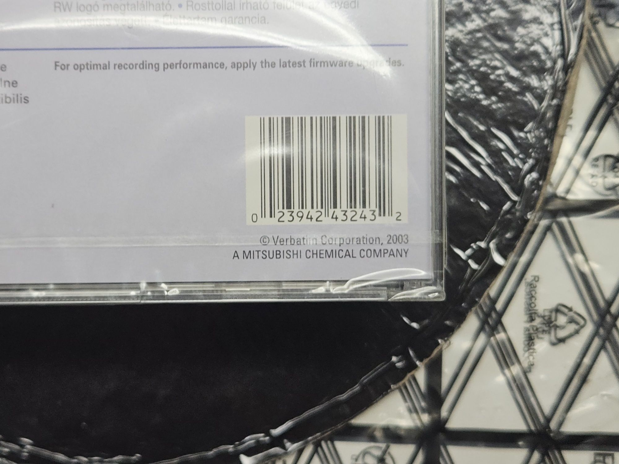 Verbatim DataLifePlus CD-RW 32X 700MB Advanced SERL+