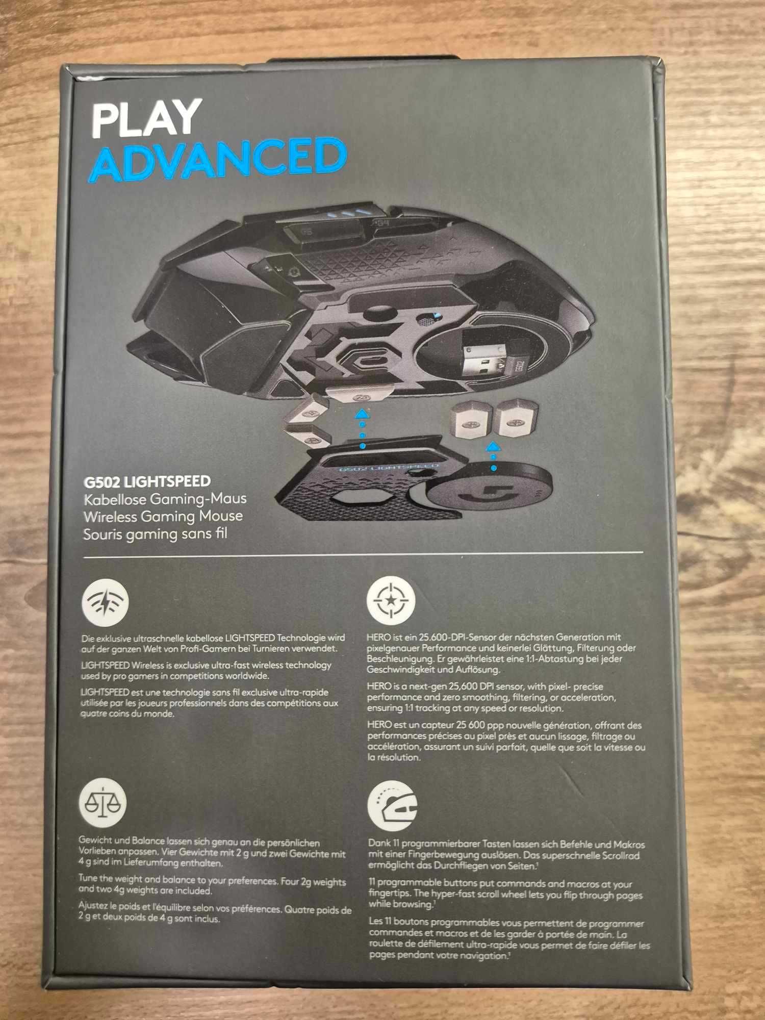 Mysz LOGITECH G502 LightSpeed