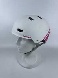 Kask Rowerowy Hulajnoga Rolki 52 cm - 55 cm B'TWIN /149B/