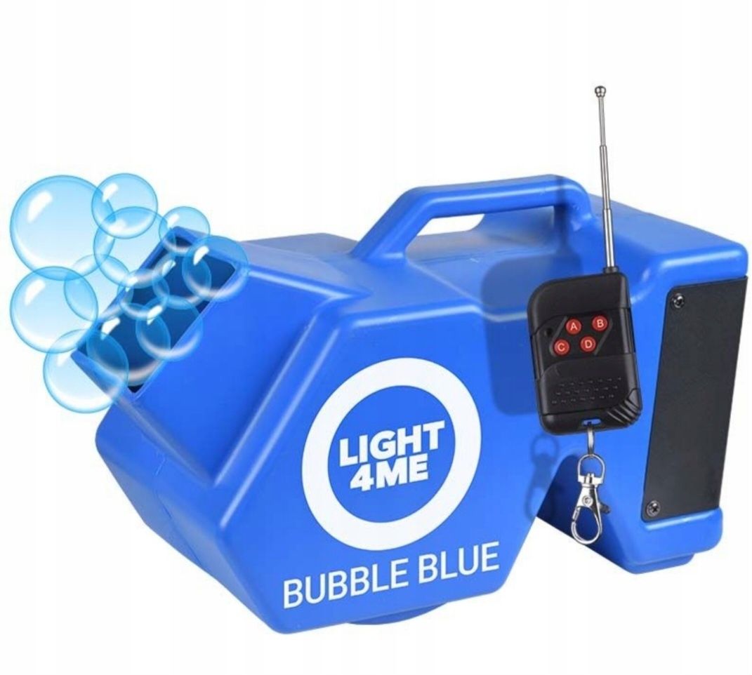 Генератор мильних бульбашок Light4Me Bubble Blue

LIGHT4ME