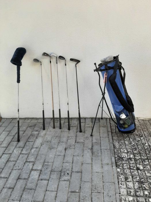 golfe conjunto de tacos e saco