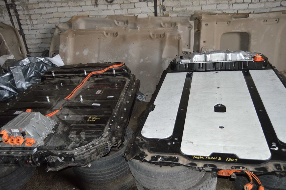 Аккумуляторная батарея ВВБ в сборе Audi E-Tron Q8 GEN 18- 95kw е трон