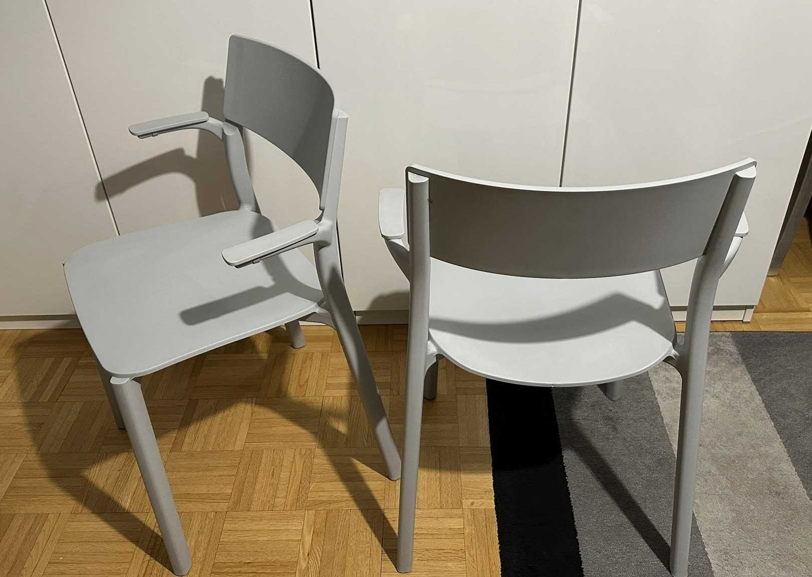 Dwa krzesła Ikea + gratis poduchy. Jak nowe!