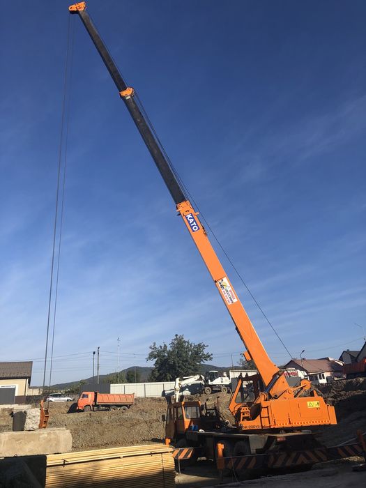 Послуги автокрана, оренда крана Закарпаття