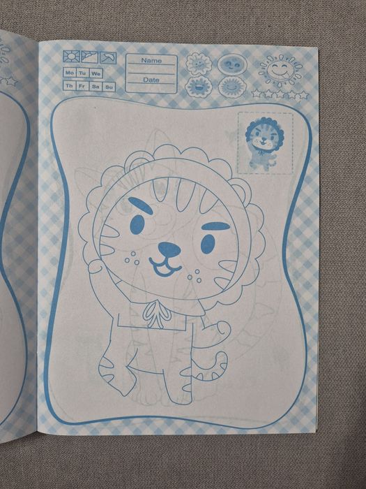 Kolorowanka z naklejkami