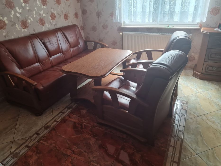 Meble Pyka skórzane