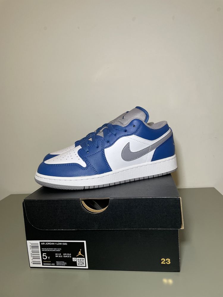 Air Jordan 1 Low True Blue