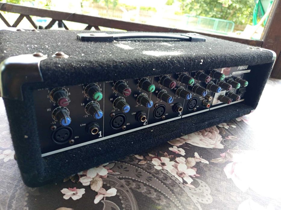 T.Mix PM400 powermixer 3 XLR/TS
